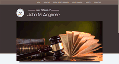 Desktop Screenshot of angererlaw.com